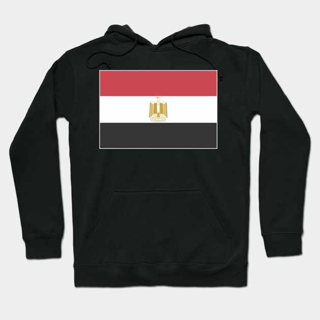 Egypt Country Flag Hoodie by ahmadzakiramadhan